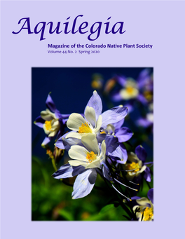 Aquilegia 2020 Spring Volume 44-2