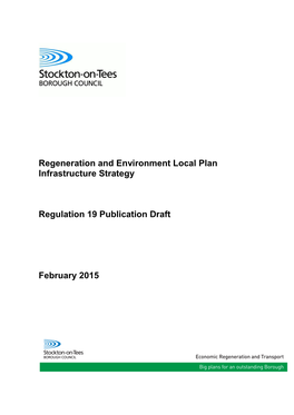 Stockton on Tees Infrastructure Strategy