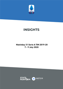 Libro P Partite Insights Giornata