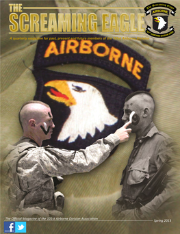 The Official Magazine of the 101St Airborne Division Associafion