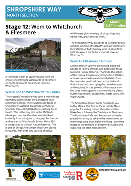 Download a Leaflet with a Description of the Walk