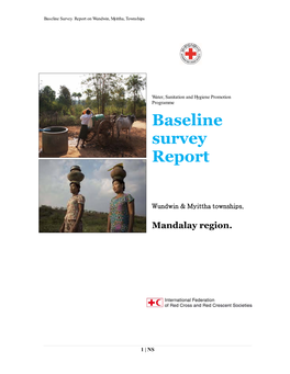 Baseline Survey Report on Wundwin, Myittha, Townships