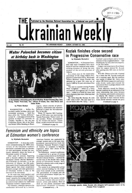 The Ukrainian Weekly 1985, No.42