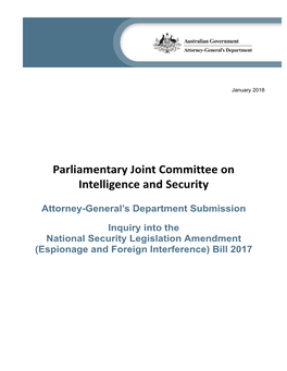 Foreign Interference) Bill 2017