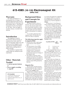 615-4585 (10-110) Electromagnet Kit (Gilley Coil)