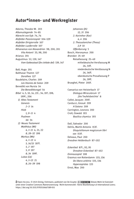 Und Werkregister