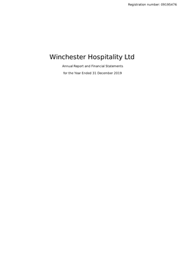 Winchester Hospitality Ltd