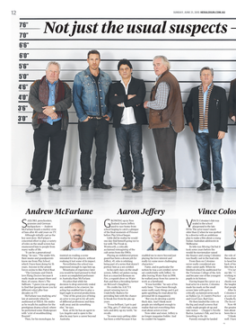 Not Just the Usual Suspects — Here’S a Legendary Line-Up