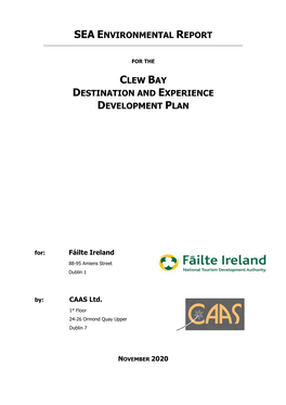 Clew Bay Destination and Experience Development Plan