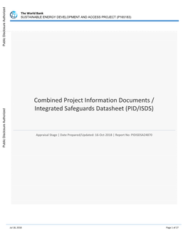 World Bank Document