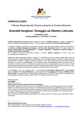 11 Comunicato Stampa Scandaliborghesilattuada 1-15.02.2011 Ok