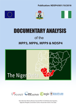 DOCUMENTARY ANALYSIS of the MPP3, MPP6, MPP9 & NDSP4