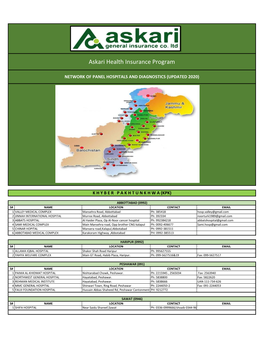 Askari Health Insurance Program