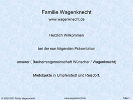 Familie Wagenknecht