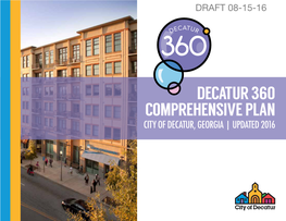 2016 Decatur 360 Comprehensive Plan