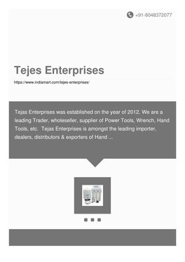 Tejes Enterprises