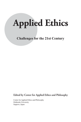 Applied Ethics