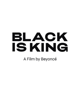 Black Is King Credits 734Afee4.Pdf
