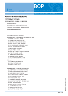 Administración Electoral