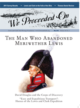 The Man Who Abandoned Meriwether Lewis