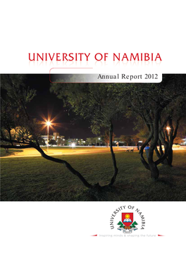 Annual Report 2012 Annual Report2012 Edited By: Prof