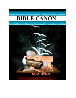 Bible Canon.Pdf