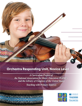 Orchestra Responding Unit, Novice Level