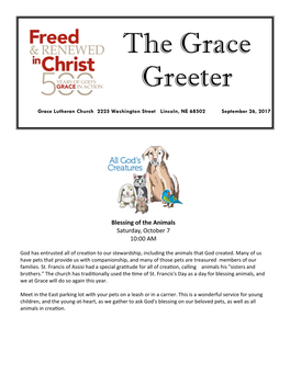 The Grace Greeter