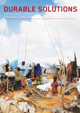 Durable Solutions: Perspectives of Somali Refugees Living In