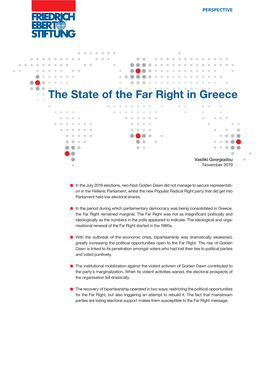 The State of the Far Right in Greece