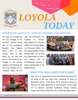 Thank You Sqn.Leader Vijaya Babu