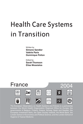 Health Care Systems in Transition: France