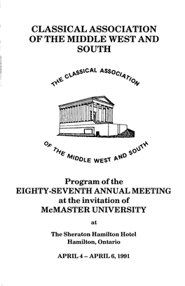 87Th Annual Meeting