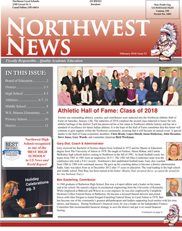 February 2018 Northwest News