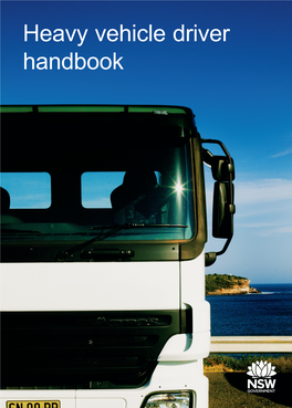 Heavy Vehicle Driver Handbook