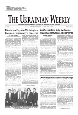 The Ukrainian Weekly 2004, No.15