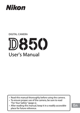 User's Manual