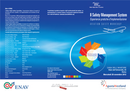 Il Safety Management System Successo Nel Regno Unito (UK Flight Safety Committee)