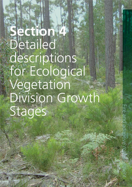 Section 4 Detailed Descriptions for Ecological Vegetation Division Growth Stages