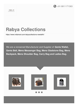 Rabya Collections