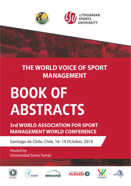 WASM Book of Abstracts