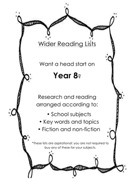 Year-8-Reading-List.Pdf