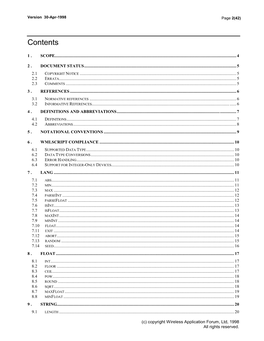 Wmlscript Standard Libraries Have Operations That Require Floating-Point Support