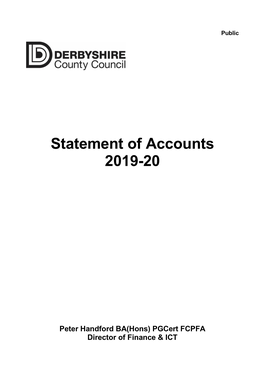 Post-Audit Statement of Accounts 2019 to 2020