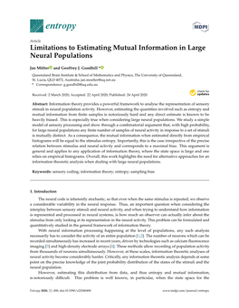 Limitations to Estimating Mutual Information in Large Neural Populations