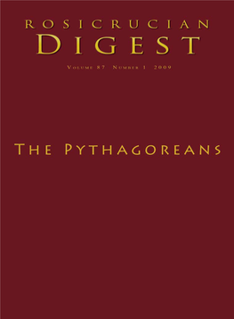 Rosicrucian Digest (The Pythagoreans)