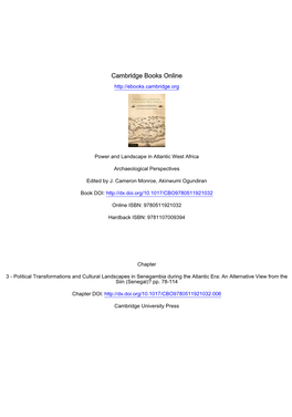 Cambridge Books Online