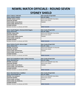 Sydney Shield