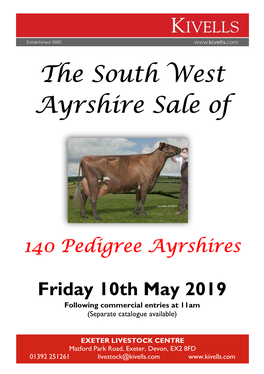The South West Ayrshire Sale Of