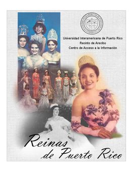 Reinas De Belleza De Puerto Rico: 1932-1970